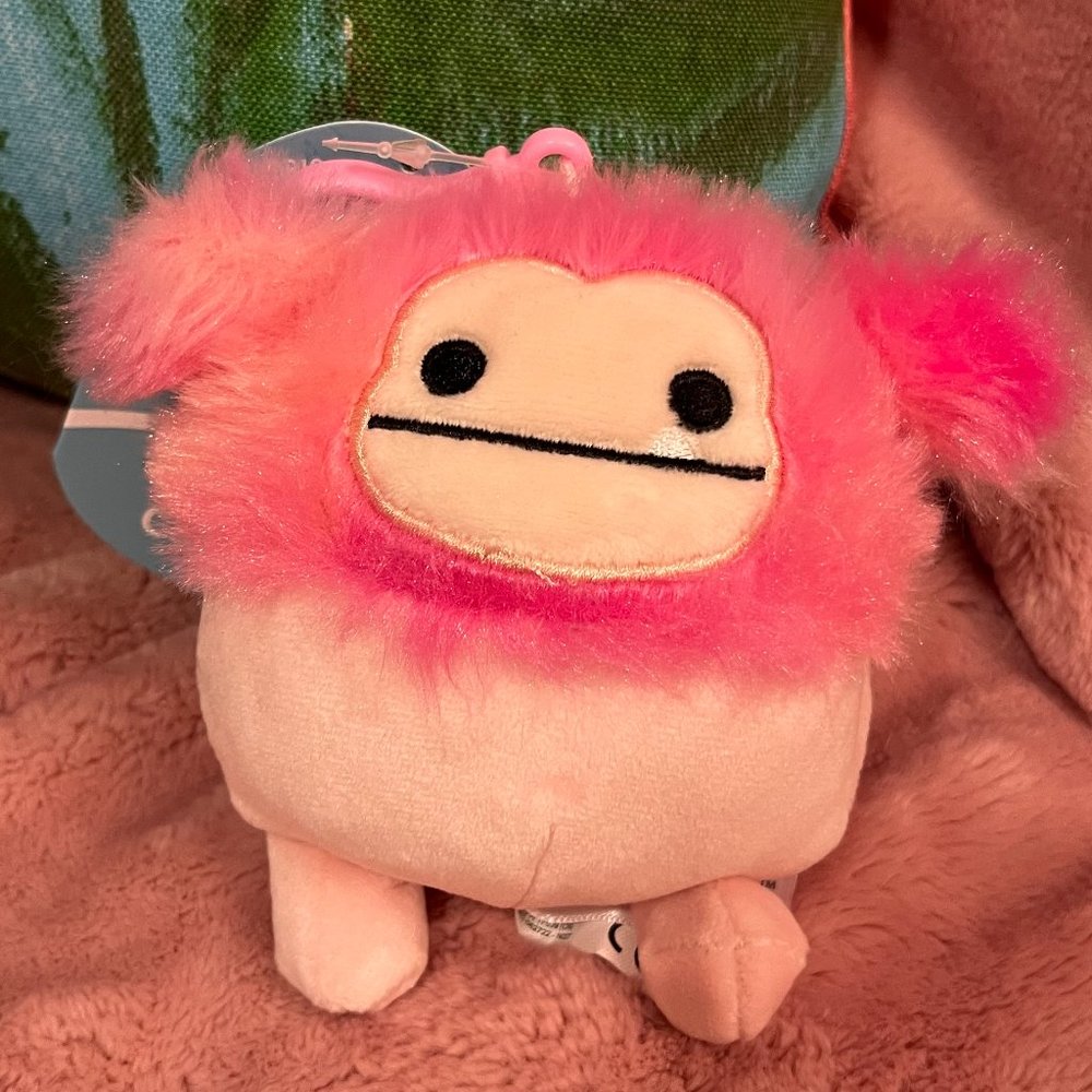 NWT Squishmallows clip, Caparinne the Yeti